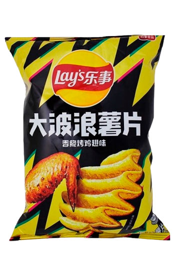 Big Wave Roasted Chicken Wings  со вкусом жаренных куриных крылышек 70гр