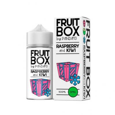 Жидкость Fruit Box 100ml Raspberry and Kiwi 0mg