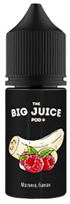 Жидкость Big Juice POD 30ml Малина, банан 30mg